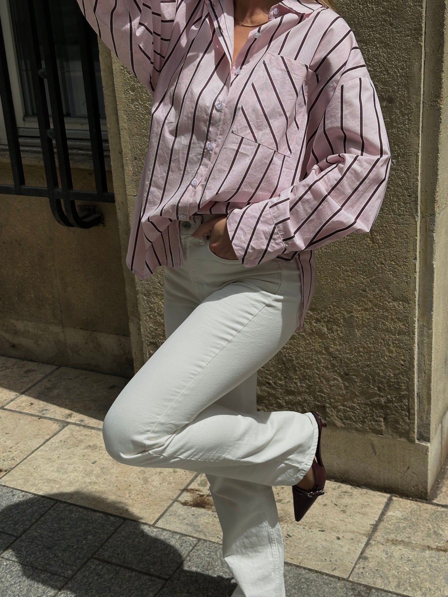 VMTESSA Straight Jeans - Bright White